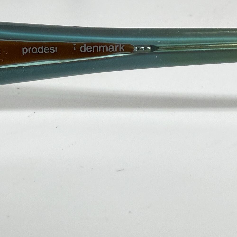 Prodesign Denmark Eyeglasses Frames Brown Blue Fu… - image 6